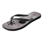 Evil Flower Bug - Schattige Gotisch Wezen Teenslippers (Schuin)