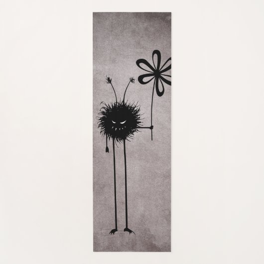 Evil Flower Bug -  Schattige Gotisch Wezen Yogamat (Voorkant)