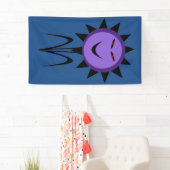 Evil Flower Kawaii Gothic Halloween Banner (Insitu)