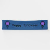 Evil Flower Kawaii Gothic Halloween Custom Banner (Horizontaal)