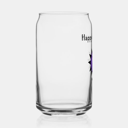 Evil Flower Kawaii Gothic Halloween Custom Blikvorm Glas (Rechts)