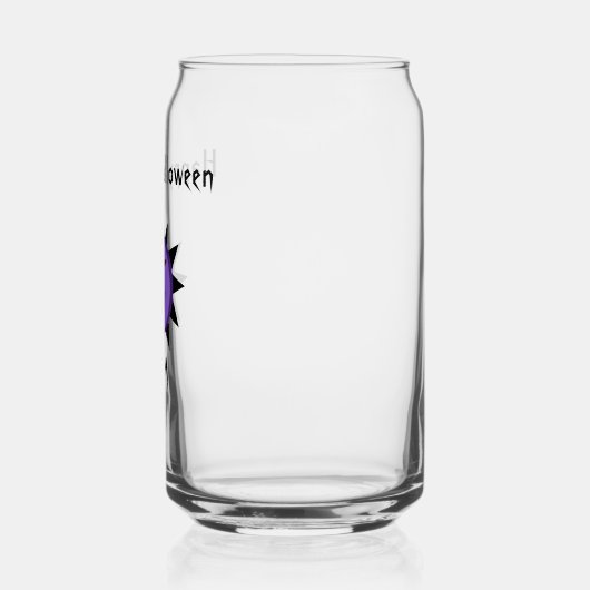 Evil Flower Kawaii Gothic Halloween Custom Blikvorm Glas (Links)