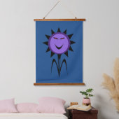 Evil Flower Kawaii Gothic Halloween Hangend Wandkleed (Slaapkamer)