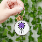 Evil Flower Kawaii Gothic Halloween Sleutelhanger (Hand)