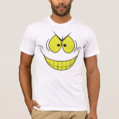 Evil Genius Big Smile Face Tshirt (Voorkant)