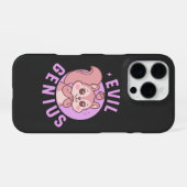Evil Genius | Cute Squirrel Cartoon iPhone Hoesje (Achterkant horizontaal)