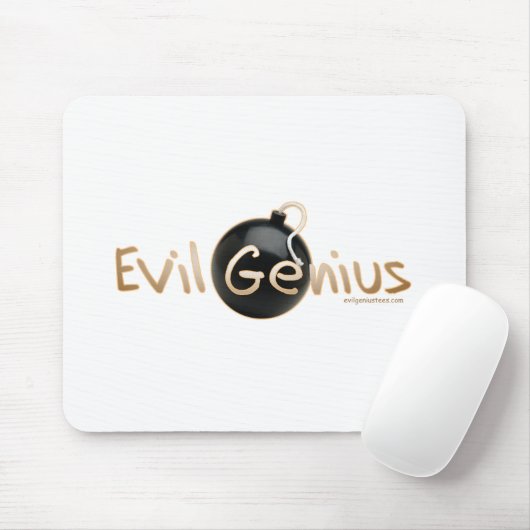 Evil Genius Logo Muismat (Met muis)