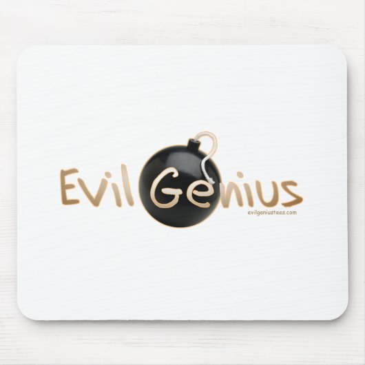 Evil Genius Logo Muismat (Voorkant)