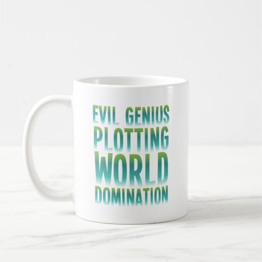 EVIL GENIUS PLOTT WORLD DOMINATION KOFFIEMOK (Links)