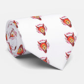 Evil Genius Print Stropdas (Opgerold)