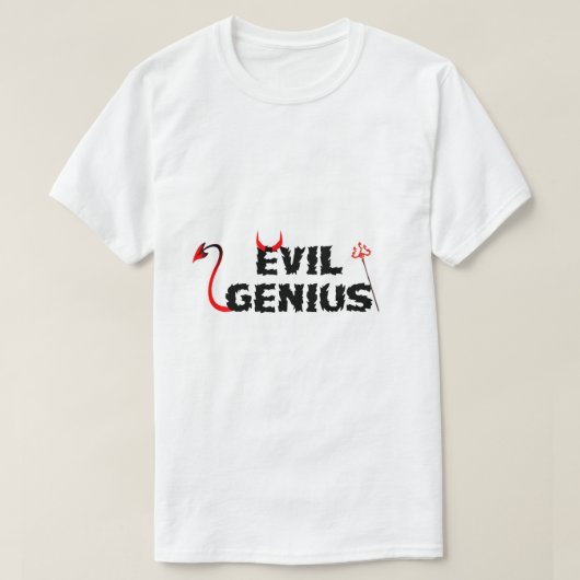 Evil Genius T-Shirt (Design voorkant)