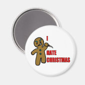 Evil Gingerbread Man Magneet (Voorkant / Achterkant)