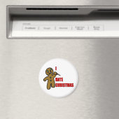 Evil Gingerbread Man Magneet (Insitu (Vaatwasser))