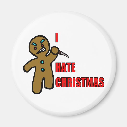 Evil Gingerbread Man Magneet (Voorkant)