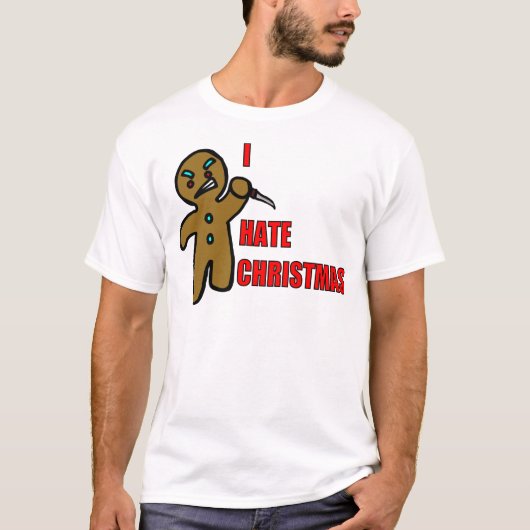 Evil GingerbrooMan T-shirt (Voorkant)