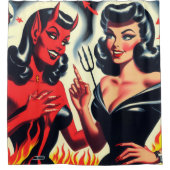 Evil Girls Douchegordijn (Voorkant)