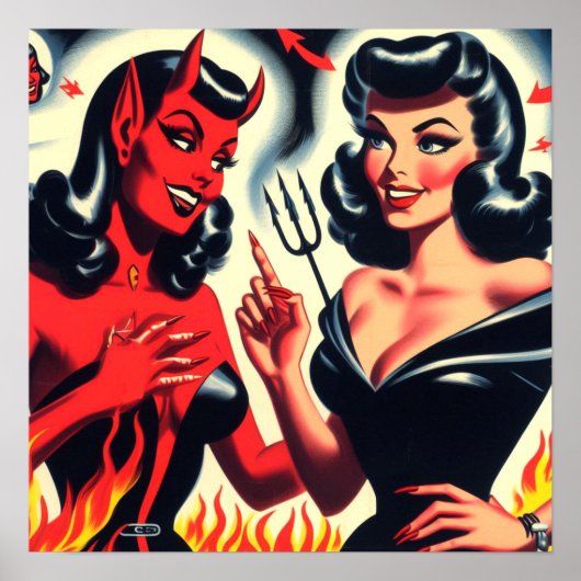 Evil Girls Poster (Voorkant)