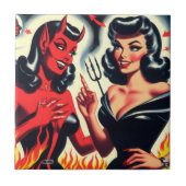 Evil Girls Tegeltje (Voorkant)