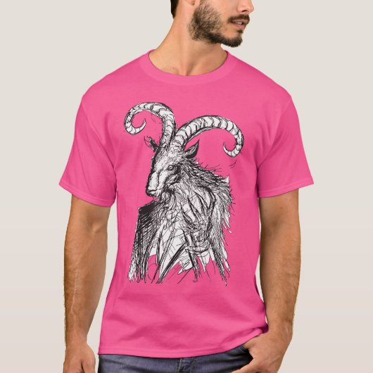 Evil Goat T-shirt (Voorkant)