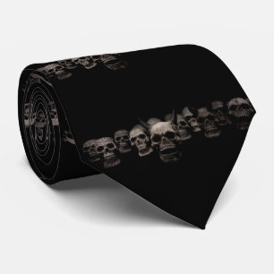 Evil Gothic Skull Stropdas