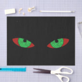 Evil Green Eyes Tissuepapier (Craft)
