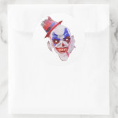 Evil Halloween Clown Gezicht Stickers (Tas)