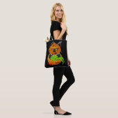 Evil Halloween Monsters Omkeerbaar Griezelig Tote Bag (Op model)