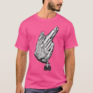 Evil Hands Leviathan Occult Satanic Cross Alchemy T-shirt