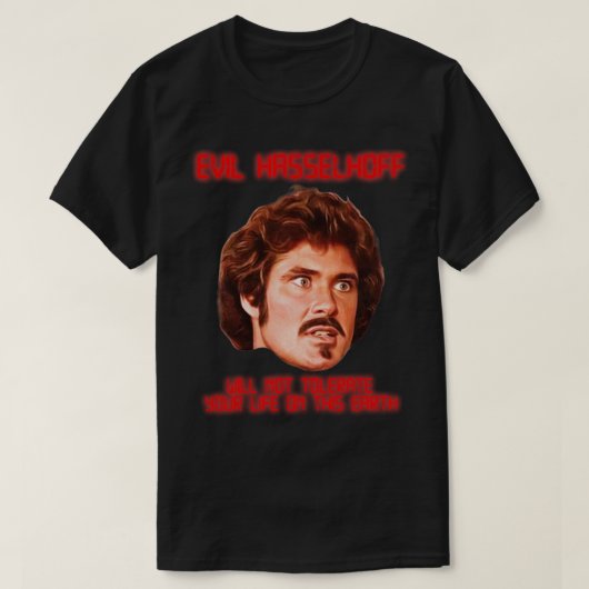 EVIL HASSELHOFF Garthe Knight T-shirt (Design voorkant)