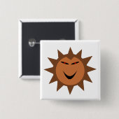 Evil Hedgel Kawaii Gothic Halloween Button (Voorkant /achterkant)