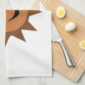 Evil Hedgel Kawaii Gothic Halloween Kitchen Towel Theedoek (Quarter Fold)