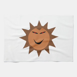 Evil Hedgel Kawaii Gothic Halloween Kitchen Towel Theedoek