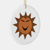 Evil Hedgel Kawaii Gothic Halloween Ornament (Rechts)