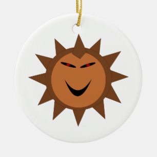 Evil Hedgel Kawaii Gothic Halloween Ornament