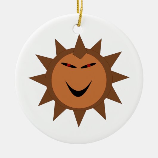 Evil Hedgel Kawaii Gothic Halloween Ornament (Voorkant)