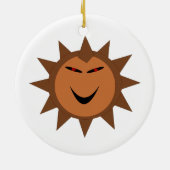 Evil Hedgel Kawaii Gothic Halloween Ornament (Achterkant)