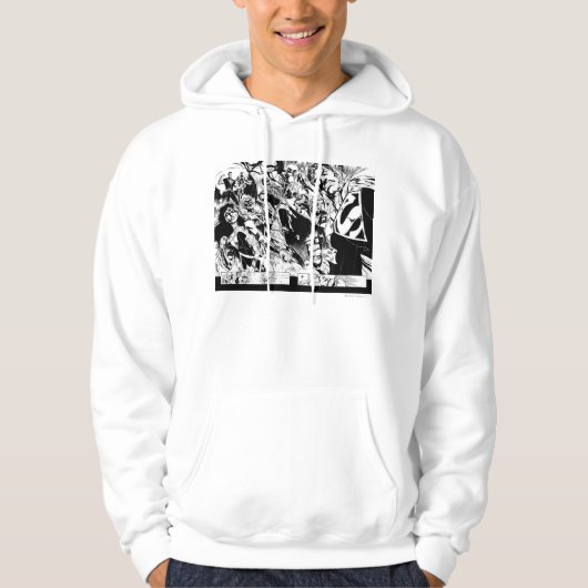 Evil Heros-panel Hoodie (Voorkant)