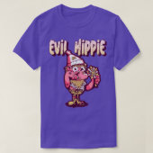 Evil Hippie T-shirt (Design voorkant)