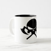 Evil I Tweekleurige Koffiemok (Voorkant links)