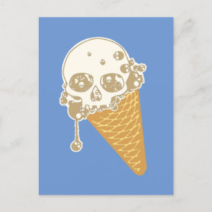 Evil Ice Cream Cone Briefkaart