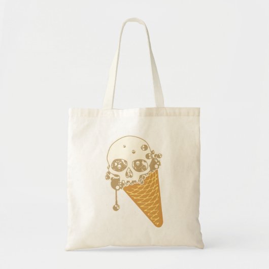 Evil Ice Cream Cone Canvas tas (Voorkant)