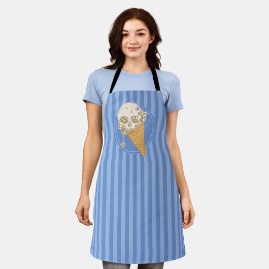 Evil Ice Cream Cone Schort (Gedragen)
