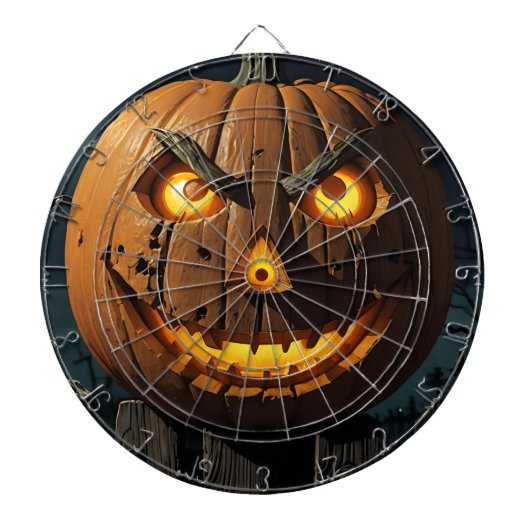 Evil Jack O'Lantern Dartbord (Voorkant)