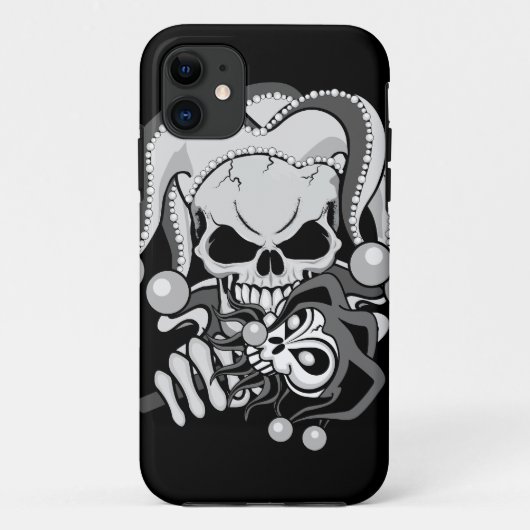 Evil Jester Skull Case-Mate iPhone Case (Achterkant)