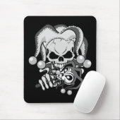 Evil Jester Skull Muismat (Met muis)