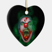 Evil Joker Clown Face Keramisch Ornament (Rechts)