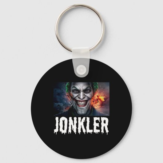 Evil Jonkler Halloween Sleutelhanger (Voorkant)