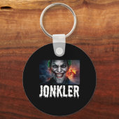 Evil Jonkler Halloween Sleutelhanger (Voorkant)