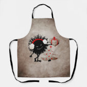 Evil Kerstbug Gives Cadeau Schort (Voorkant)