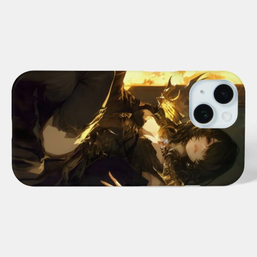 Evil Lady Anime Style Case-Mate iPhone Case (Achterkant (horizontaal))